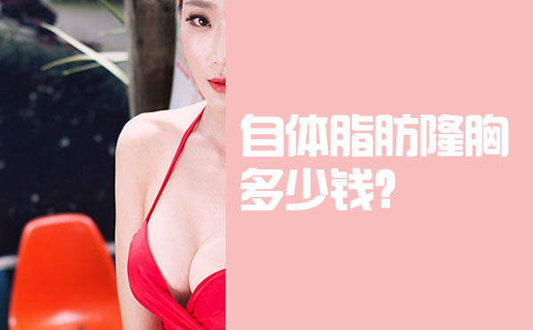 自体脂肪隆胸多少钱